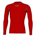 Mitre Neutron Base Layer Scarlet Compression LS Top Size SY 5-7y Kids Sportswear