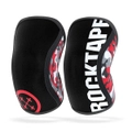 RockTape Small 7mm Assassins Knee Sleeves Compression Squat/Deadlift Support Red