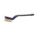 Wire Brush Brass Stainless Steel Nylon Brushes Small Cleaning Tools Scratch Curved Masonry Welding Slag Rust Dust Outdoor Grill Cleaner Black Mini