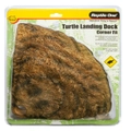 Turtle Landing Dock Corner Fit Floating 24x24cm by Reptile One