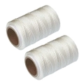 2x Avanti 60m Cotton Twine Cooking String With Cutter