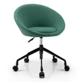 Giantex Swivel Office Chair Mobile Computer Desk Chair Height Adjustable Armchair Executive Task Chair Green