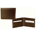 Futura Mens RFID Protected Slim Genuine Leather Wallet - Tan