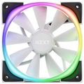 NZXT Aer 120 RGB 2 White 120mm Single Case Fan. RGB, PWM, Requires HUE 2 Lighting Controller [HF-28120-BW]