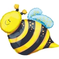 Baby Shower Happy Bee SuperShape Foil Balloon