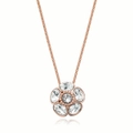 Eclipse Sterling Silver & Rose Gold Plated Necklace Pendant