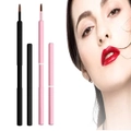 Portable Retractable Lip Brush Natural Synthetic Bristles Makeup Brush Tool