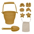 Playground by Living Textiles - Silicone 8pc Bucket & Spade Set
