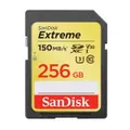 SANDISK 256GB Extreme SD UHS-I Memory Card 150MB/s Full HD & 4K UHD Class 30 Speed Shock Proof Temperature Proof Water Proof X-ray Proof Digital Camer