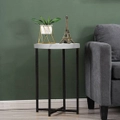 Casa Harper's (Flat-Pack) Faux Marble Side Table