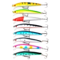 Only 1 Fishing Lures 8 Minnow Redfin Trout Cod Yellowbelly Bream Salmon Jacks Flathead