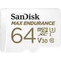 SanDisk Max Endurance MicroSDXC SQQVR 64GB 100MB/s Micro SD Card with Adapter