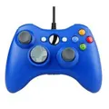 Controller For Microsoft Xbox 360 Console & Windows PC Compute Joystick Wired - Blue