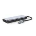 Belkin USB-C 7-In-1 HDMI/USB-A/MicroSD/3.5mm Jack Audio Multiport Hub Adapter