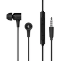 Edifier P205 Earbuds with Remote and Microphone - 8mm Dynamic Drivers, Omni-directional, 3 button In-line Control, Compact, Earphone P205