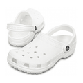 Crocs Classic Clogs Roomy Fit Sandal Clog Sandals Slides Waterproof - White