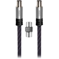 Crest Triple Shield Antenna Cable 2m with Adaptor