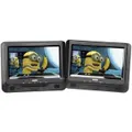 Laser 9-inch Dual In-Car Portable DVD Player