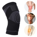 Weaving 3D Knee Brace Support Breathable Sleeve Gym Sports Jogging Joint Pain 5 Size 3 Colour