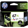 HP 67XL Tri-Colour Original Ink cartridge - Instant Ink Compatible