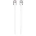 Crest Modular to Modular Telephone & Modem Cable 3m - White