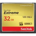 SANDISK CF32GB 32Gb Compact Flash Card Extreme Up To 120Mb/S Read; Up To 85Mb/S Write;