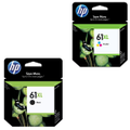 HP 61XL High Yield Ink Cartridge Black Cyan Magenta Yellow 4 inks Value Pack