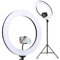Dimmable LED Ring Light with Stand 6500K 5800LM - 19 LED