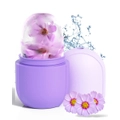 Silicone Ice Cube Massager Face Ice Roller - Purple