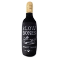 Fringe Studio Plush Squeaker Dog Toy - Slow Bones Bottle Pinot Noir