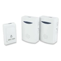 Wireless Door Bell Doorbell Set Digital Remote Control 2 Receivers 38 Chimes