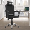 Ufurniture Office Chair 135 Degree Executive Ergonomic High Back Study Computer Chair with Headrest Black