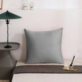 Serene Bamboo Cotton Euro Pillowcase Dove Grey