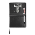 St Kilda Saints Retro Leather Notebook with Pen
