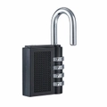 2pcs 4 Digit Combination Lock Key Security Padlock Anti Rust Weather Proof Locks