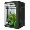 Costway 122x 122x 201cm Grow Tent Kit Hydroponic Indoor Plant Growing System w/Window&Storage Bag