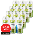 H2COCO 500ML PURE COCONUT WATER 12 PACK