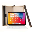 Twelve South BookBook Case Cream Lining Folio Cover For 12.9" iPad/Keyboard BRN