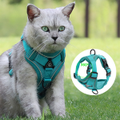 Breathable Mesh Dog cat Harness Reflective Puppy Dogs Cat Vest Harness