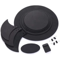 10Pcs Drumming Practice Pad Silencer For Bass Snare Drum Sound Off Quiet Mute