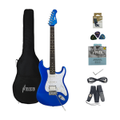 Haze E-211 MBL Solid Body Electric Guitar+Free Gig Bag,Extra Strings,Strap,Picks