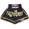 Boon Muay Thai Black & Gold Shorts