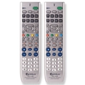 2PK Sansai 8 in 1 Universal Remote Controller w/ Learning/Memory Function TV/DVR