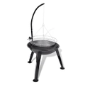 BBQ Stand Charcoal Barbecue Hang Round vidaXL