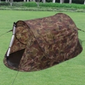 2-person Pop-up Tent Camouflage vidaXL
