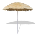 Tilt Beach Umbrella Hawaii Style vidaXL