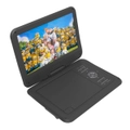 Laser 10” Portable DVD Player with Long-Lasting Battery and 180° Swivel Screen