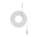 MOPHIE USB-A To USB-C Cable - 3M - For USB-C Devices, USB-A Devices - White 409903207, Durable Connectors, Durable Braided Cable