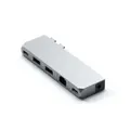 Satechi Pro Hub Mini Portable 5 Gbps Adapter For Apple MacBook Pro/Air M1 Silver