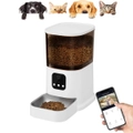 Advwin 6L Automatic Pet Feeder Enabled Smart Dog Cat Feeder(3 Types: Ordinary button /Wifi /Wifi+video)